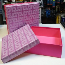 Набор подарочных коробок: Греческий узор (цвет розовый) 14548rose-1