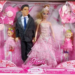 Набор кукол с аксессуарами: Счастливая свадьба Джинни 461582-1