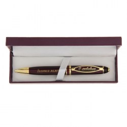 Ручка подарочная в футляре из экокожи: Золотая мамочка732965-2