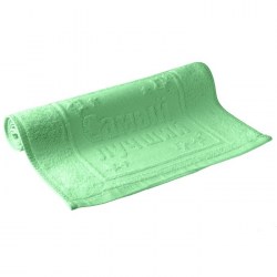 Полотенце махровое с рельефным рисунком Самый лучший 117050 30х70 см цвет зеленый