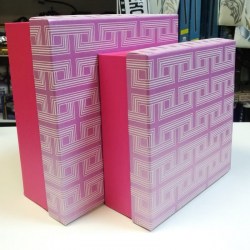 Набор подарочных коробок: Греческий узор (цвет розовый) 14548rose-3